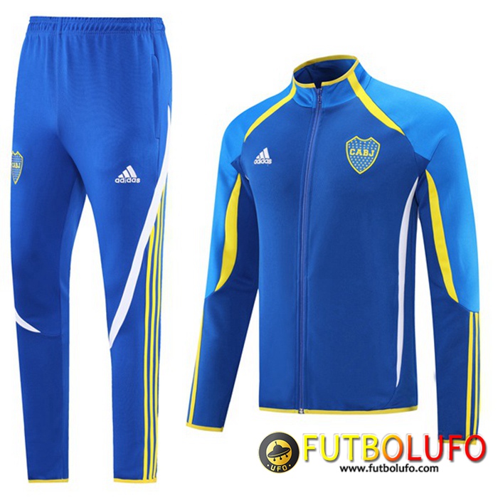 Chandal Equipos De Futbol - Chaqueta Boca Juniors Azul/Amarillo 2021/2022