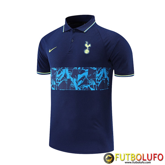 Camiseta Polo Tottenham Hotspur Azul Marino/Azul 2021/2022