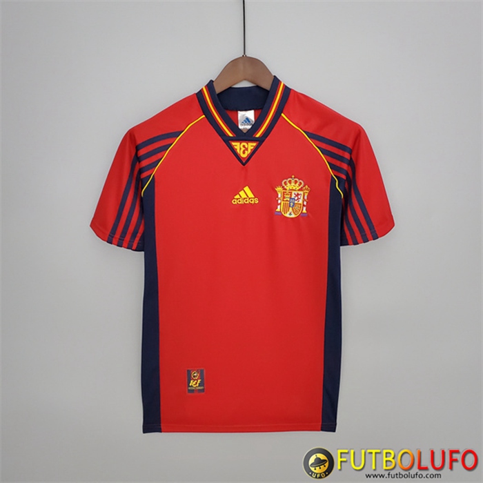 Camisetas De Futbol España Retro Titular 1998