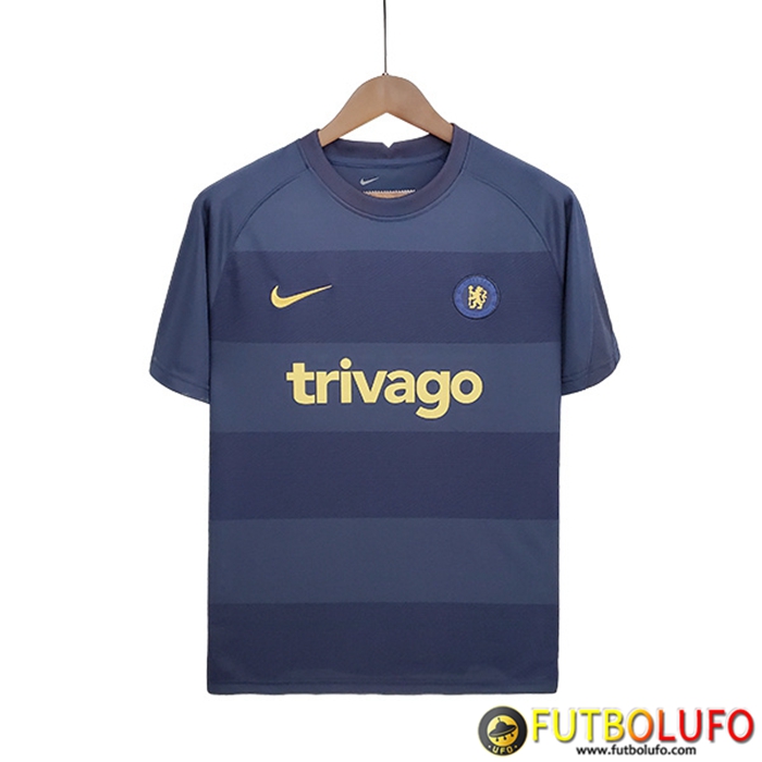 Camiseta Entrenamiento FC Chelsea Negro 2022/2023