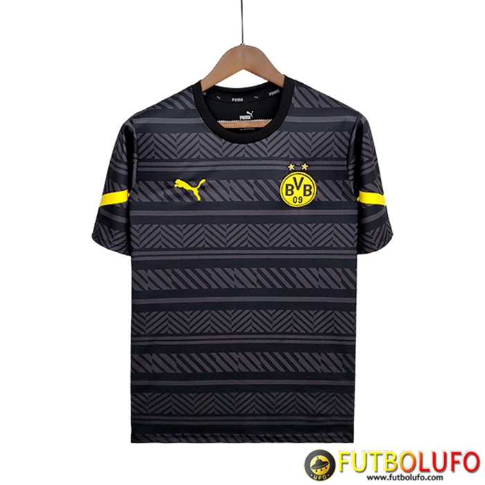 Camiseta Entrenamiento Dortmund BVB Negro 2022/2023