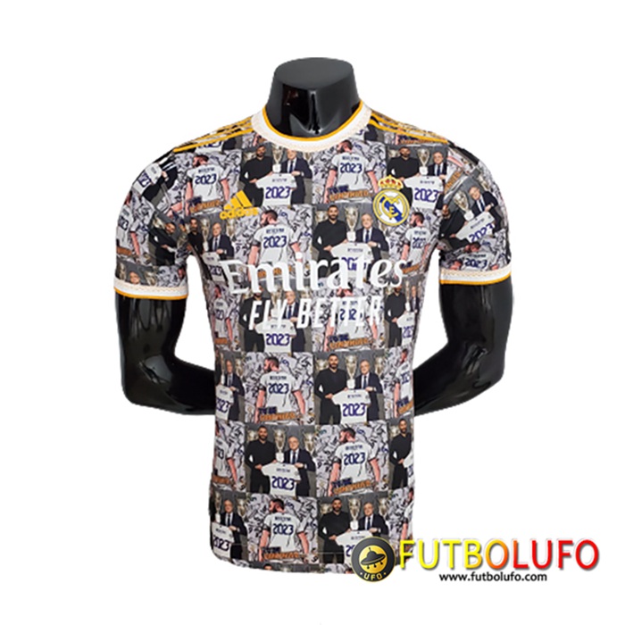 Training T-Shirts Real Madrid Negro 2022/2023