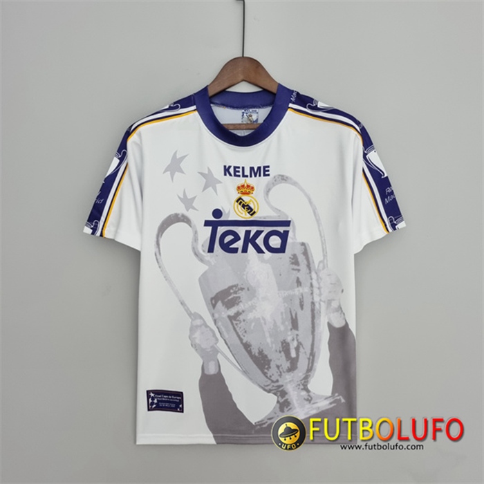 Camiseta Futbol Real Madrid Retro Champions League 7 1996/1997
