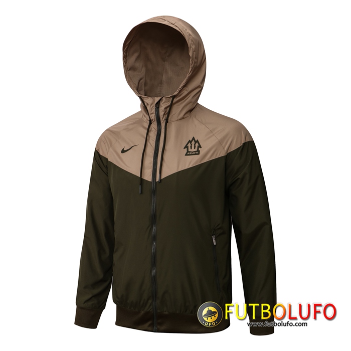 Rompevientos Atletico Madrid Verde Oscuro 2022/2023