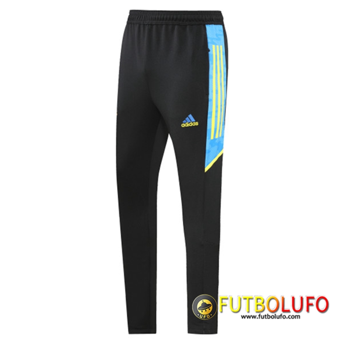 Pantalon Entrenamiento Manchester United Azul/Negro 2022/2023