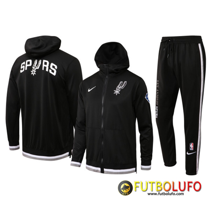 Chandal Equipos De NBA San Antonio Spurs Negro 2022