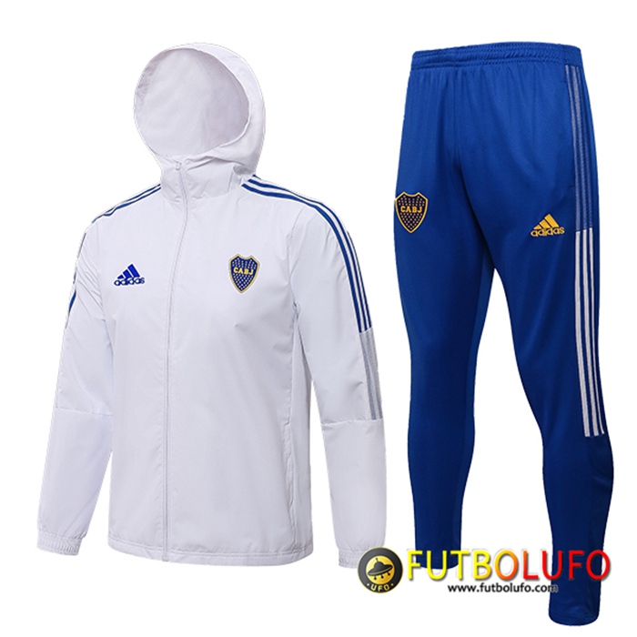 Rompevientos Chandal De Futbol Boca Juniors Blanca 2022/2023