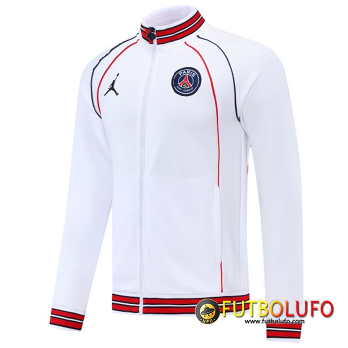 Chaquetas Futbol Jordan PSG Blanca 2022/2023