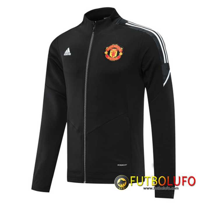 Chaquetas Futbol Manchester United Negro 2022/2023
