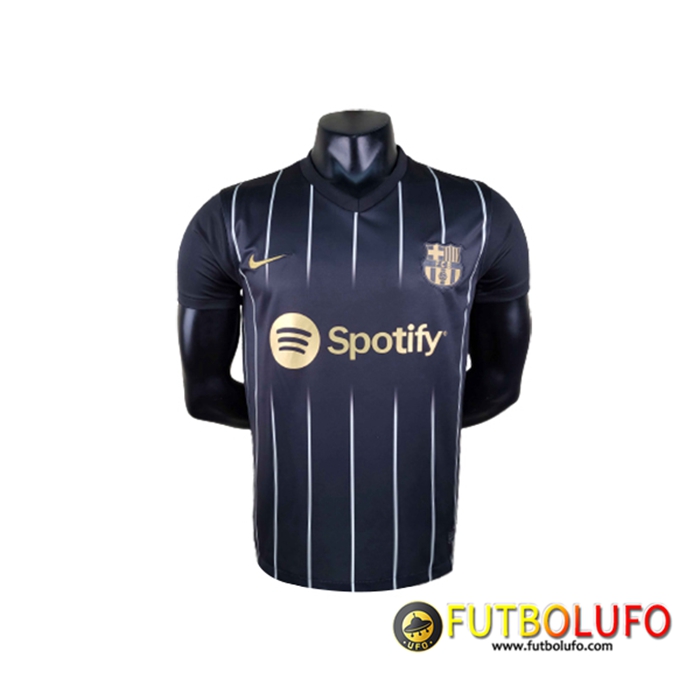 Camiseta Futbol FC Barcelona Negro Leaked Version 2022/2023