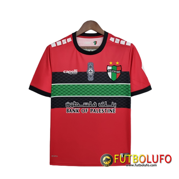Camiseta Futbol Palestino Rojo 2022/2023