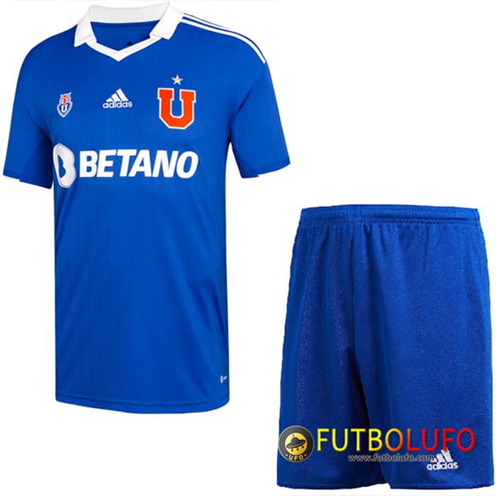 Camiseta Futbol Universidad De Chile Ninos Titular 2022/2023