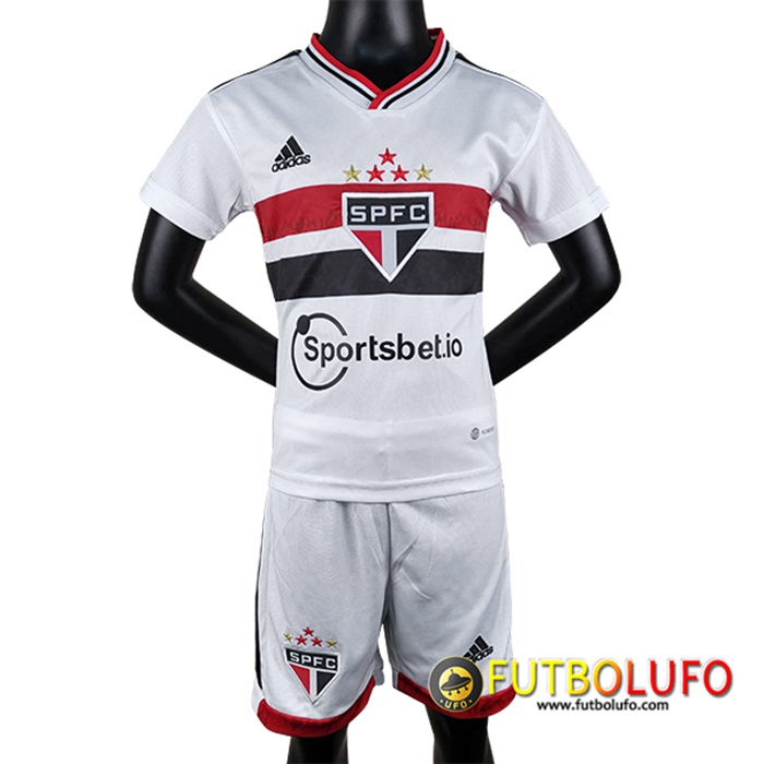 Camiseta Futbol Sao Paulo FC Ninos Titular 2022/2023