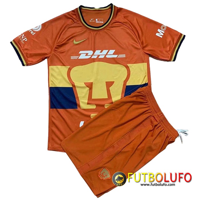 Camiseta Futbol Pumas UNAM Ninos Tercero 2022/2023