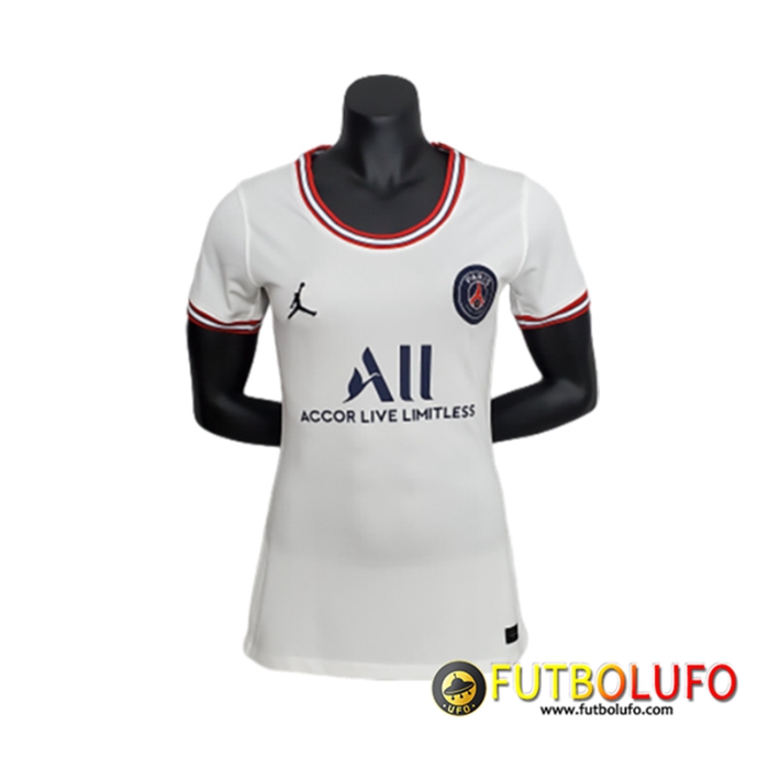 Camiseta Futbol PSG Mujer Fourth 2021/2022