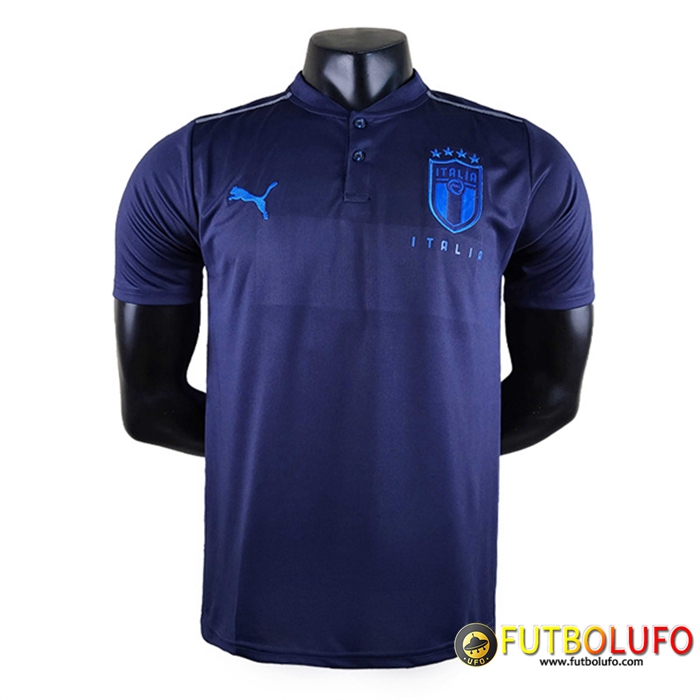 Camiseta Polo Italia Azul marino 2022/2023