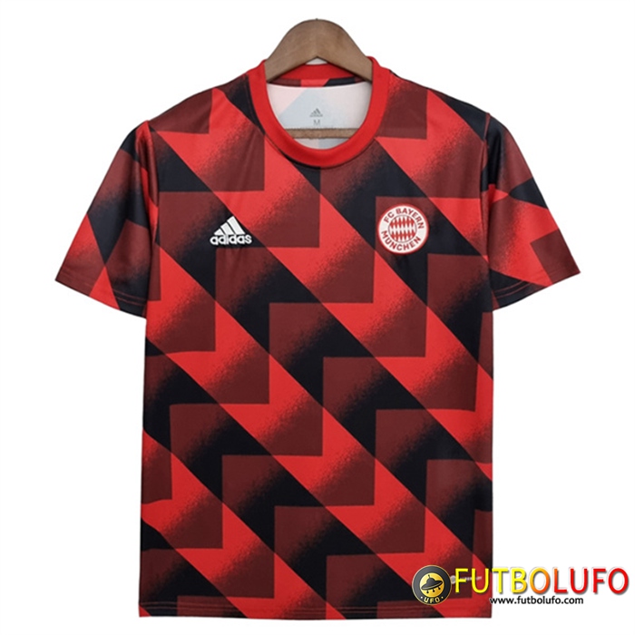 Camiseta Entrenamiento Bayern Munich Rojo Geometric Pattern 2022/2023