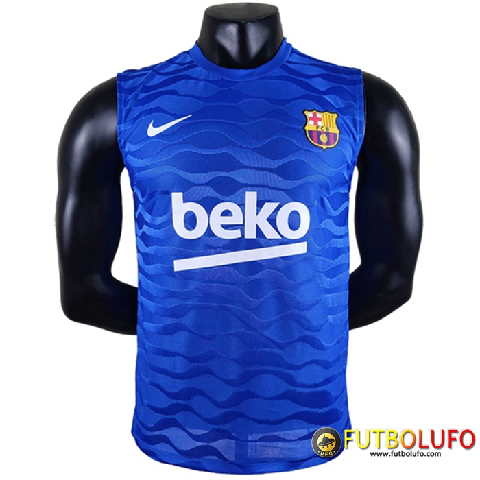 Camiseta Entrenamiento sin mangas FC Barcelona Azul 2022/2023