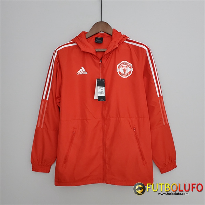Rompevientos Manchester United Rojo 2022/2023