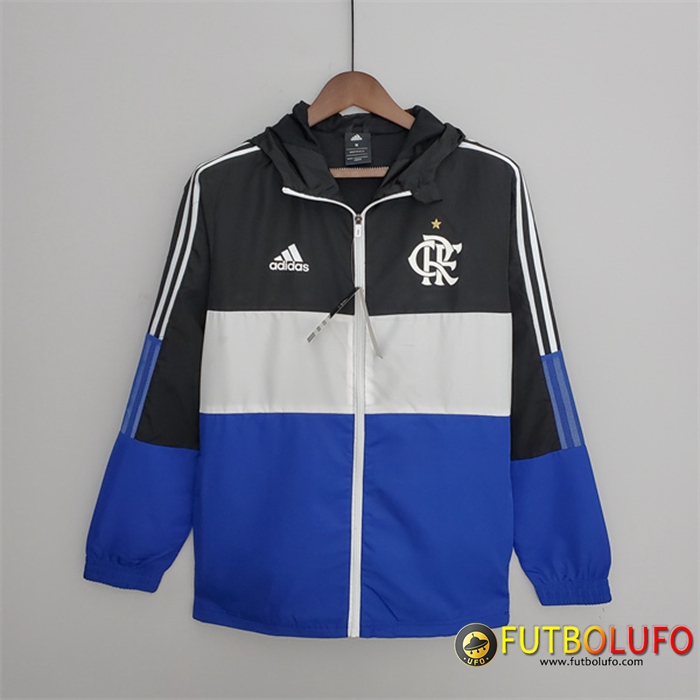 Rompevientos Flamengo Blanco/Blue/Negro 2022/2023