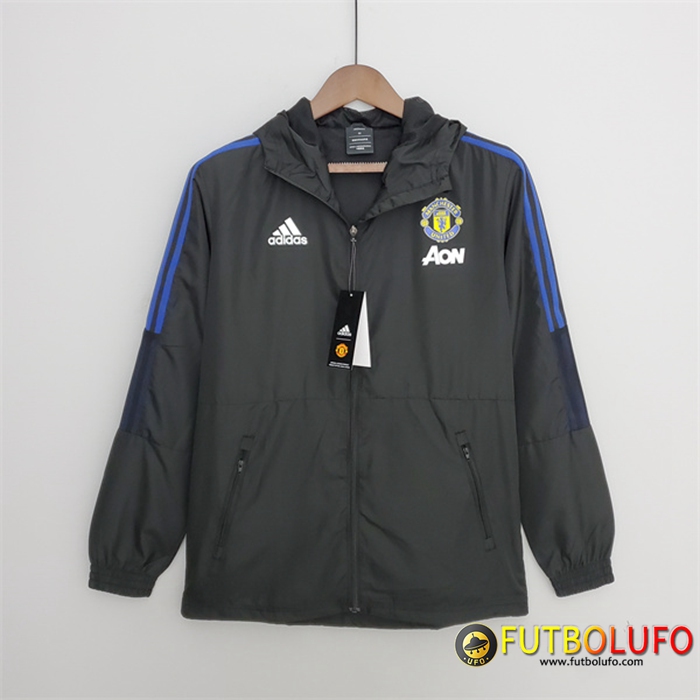 Rompevientos Manchester United Negro 2022/2023