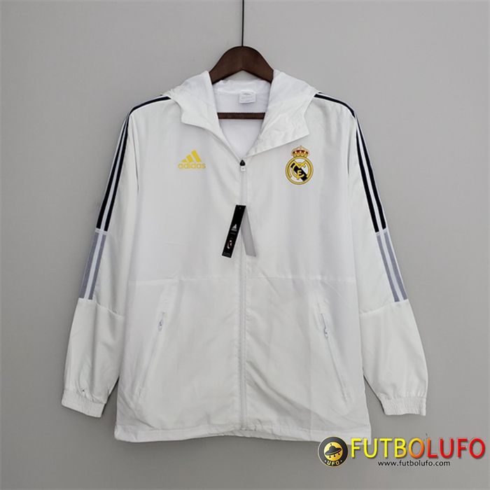 Rompevientos Real Madrid Blanco 2022/2023