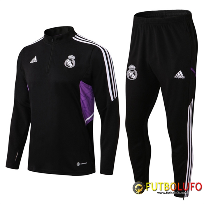 Chandal Equipos De Futbol Real Madrid Negro 2022/2023