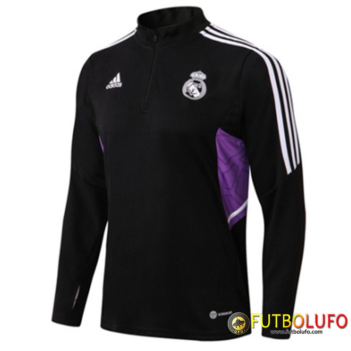 Sudadera De Entrenamiento Real Madrid Negro 2022/2023