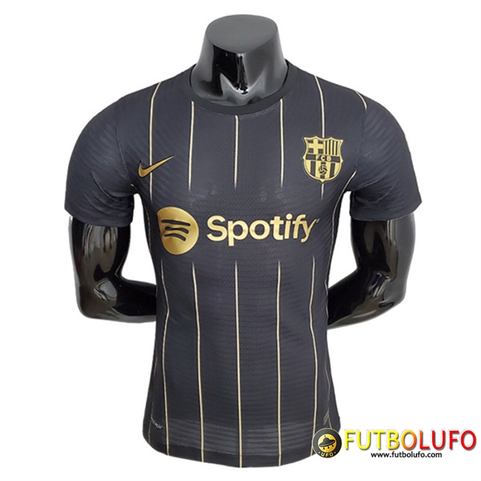 Camisetas De Futbol FC Barcelona Player Version Negro 2022/2023