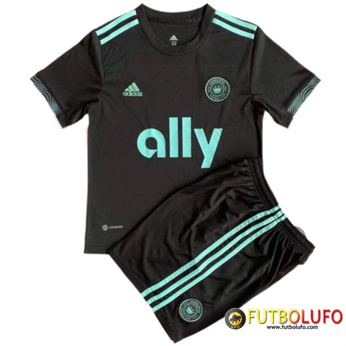 Camisetas De Futbol Charlotte FC Ninos Segunda 2022/2023
