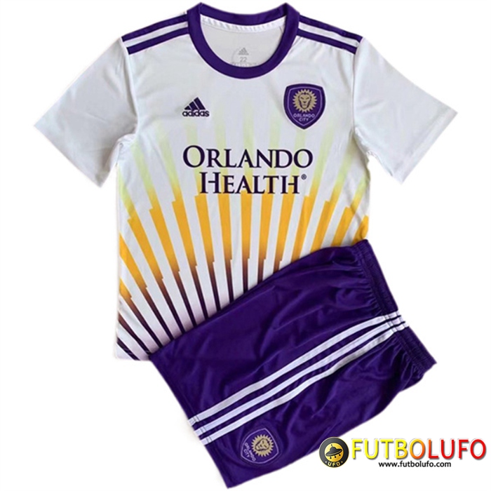 Camisetas De Futbol Orlando City SC Ninos Segunda 2022/2023