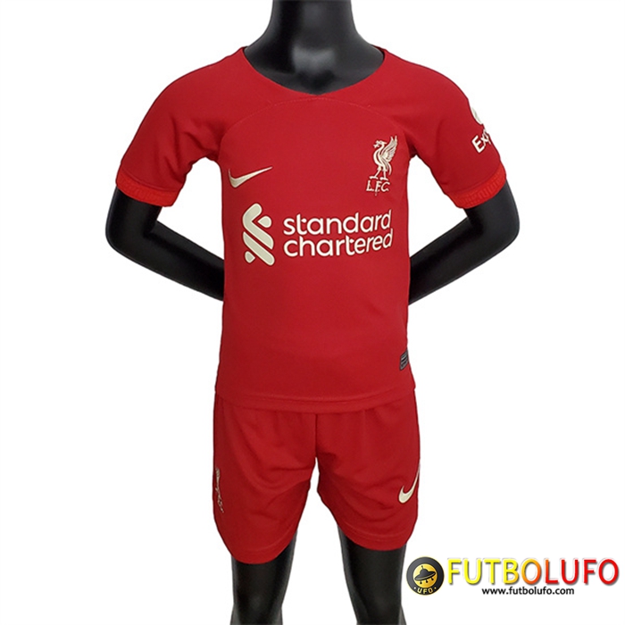 Camisetas De Futbol FC Liverpool Ninos Primera 2022/2023