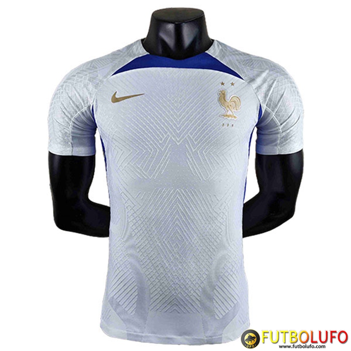 Camiseta Entrenamiento Francia Blanco 2022/2023