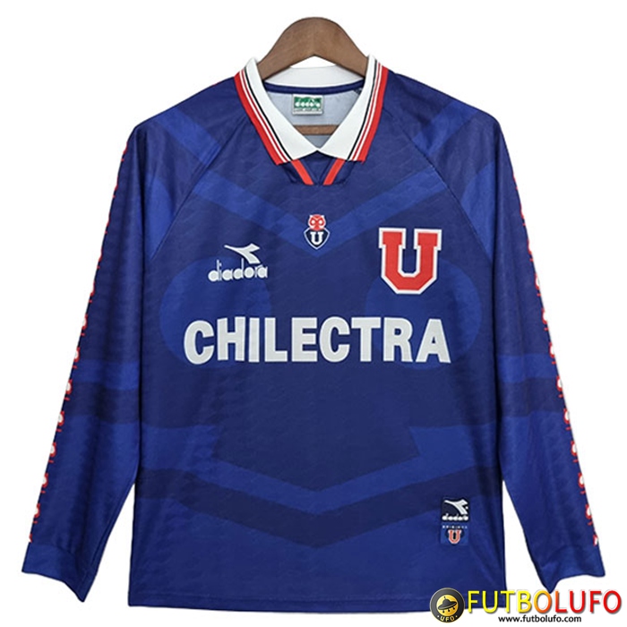 Camisetas De Futbol Universidad De Chile Retro Primera Manga Largas 1996