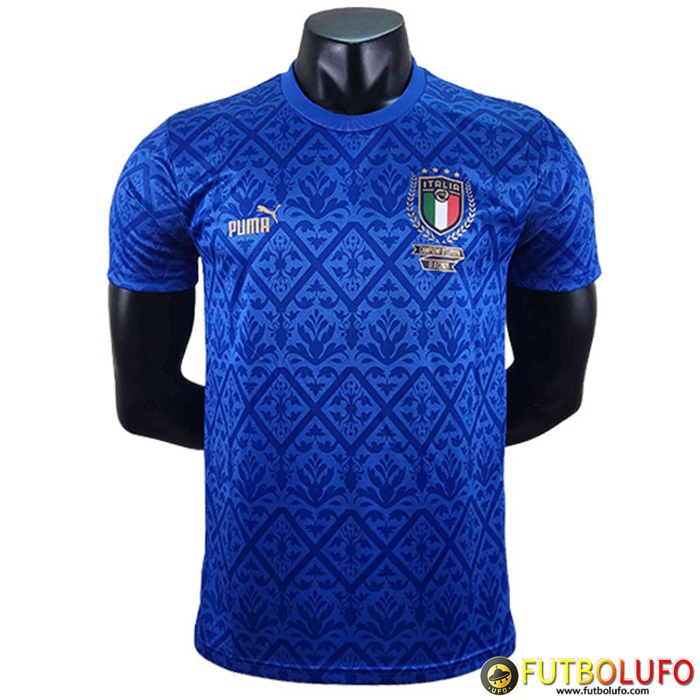 Camiseta Futbol Italia Commemorative Edition Azul 2022