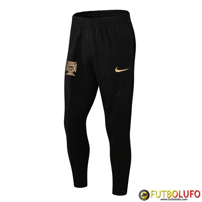 Pantalon Entrenamiento Portugal Negro 2022/2023
