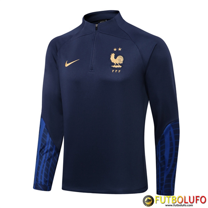 Sudadera De Entrenamiento Francia Azul Marin 2022/2023