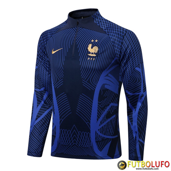 Sudadera De Entrenamiento Francia Azul 2022/2023