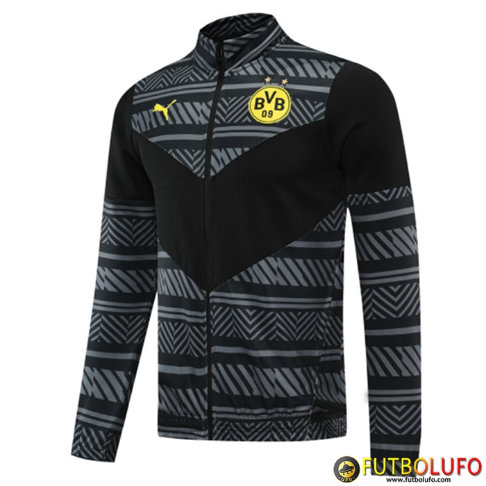 Chaquetas Futbol Dortmund BVB Negro 2022/2023