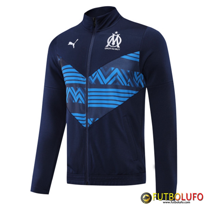 Chaquetas Futbol Marsella OM Azul Marin 2022/2023