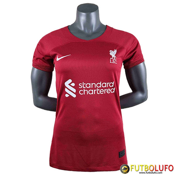 Camisetas De Futbol FC Liverpool Mujer Primera 2022/2023