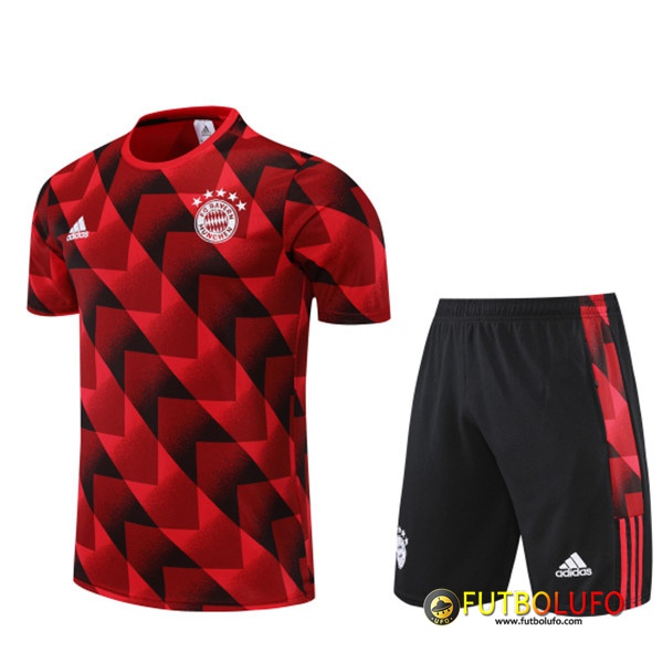 Camiseta Entrenamiento +Cortos Bayern Munich Rojo 2022/2023
