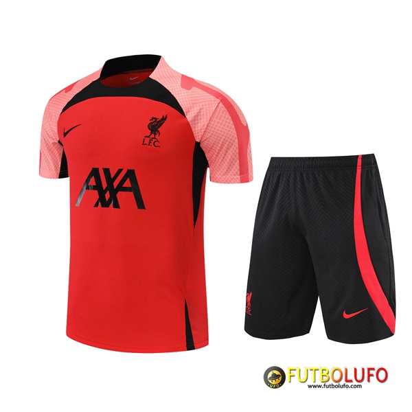 Camiseta Entrenamiento +Cortos FC Liverpool Rojo 2022/2023