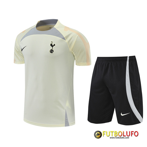 Camiseta Entrenamiento + Pantalones Tottenham Hotspur Amarillo 2022/2023