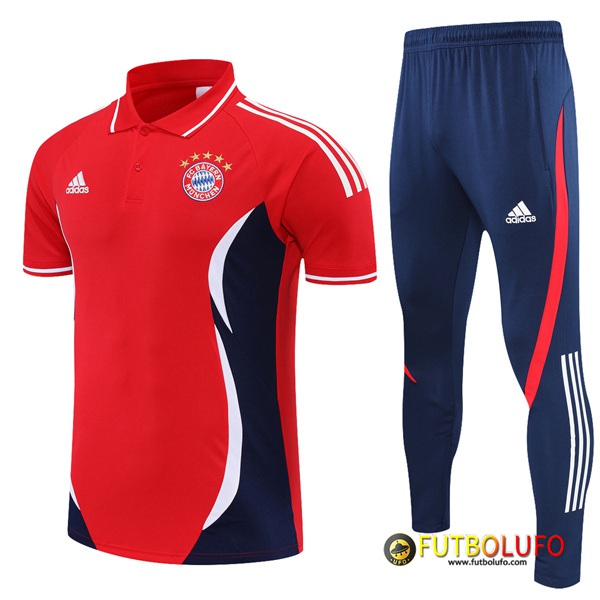 Camiseta Polo Bayern Munich Rojo 2022/2023