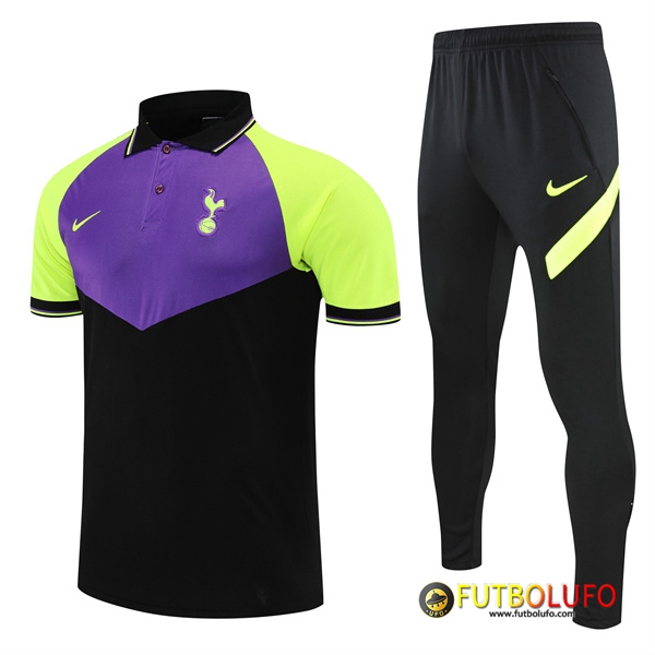 Camiseta Polo Tottenham Hotspu Negro 2022/2023