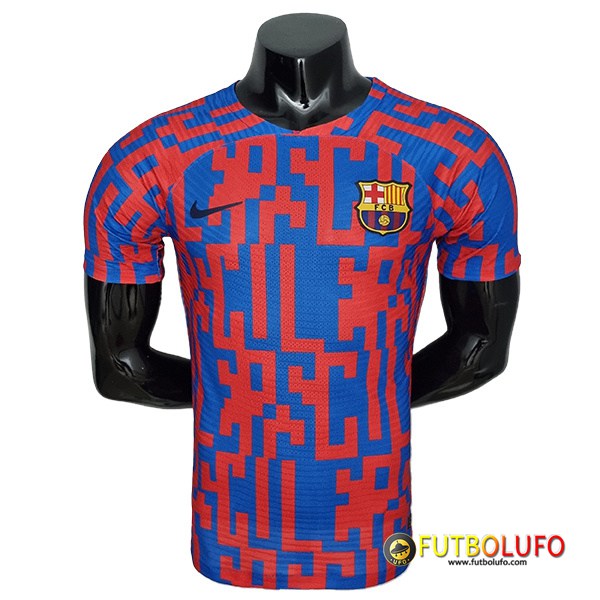 Camiseta Entrenamiento FC Barcelona Rojo/Azul 2022/2023