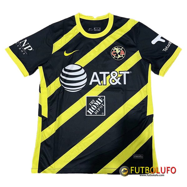 Camiseta Entrenamiento Club America Negro/Amarillo 2022/2023