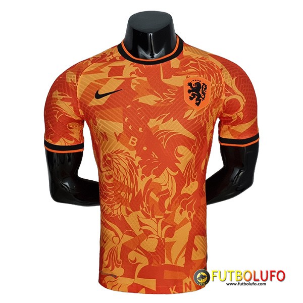 Camiseta Entrenamiento Países Bajos Naranja 2022/2023
