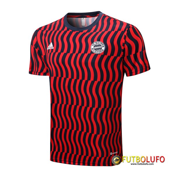 Camiseta Entrenamiento Bayern Munich Rojo/Negro 2022/2023